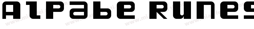 Alpabe Runes CHMC Re字体转换